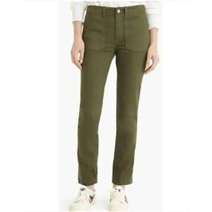 J Crew Pants‎ Womens 34 Green Vintage Straight Cargo Utility Gorpcore